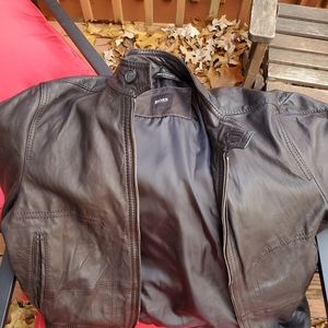Hugo Boss Black Leather jacket